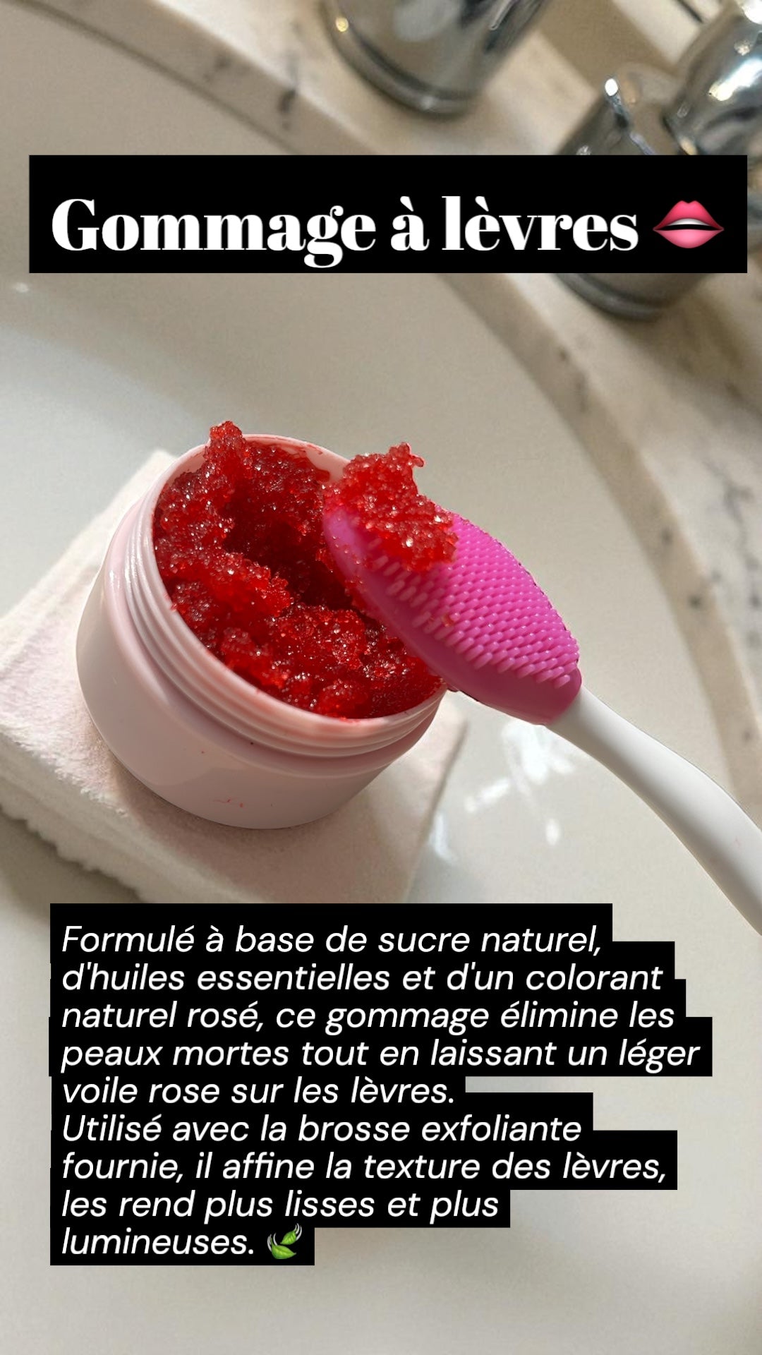 Kit lèvre rose