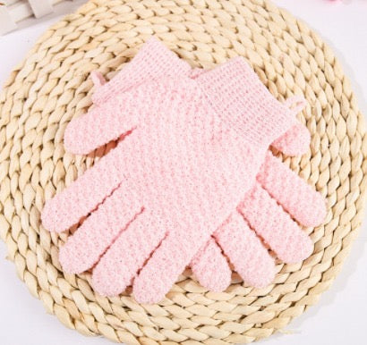 Gants exfoliant